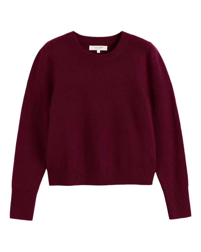 Chinti & Parker Klassischer Kaschmirpullover - Rot Rot