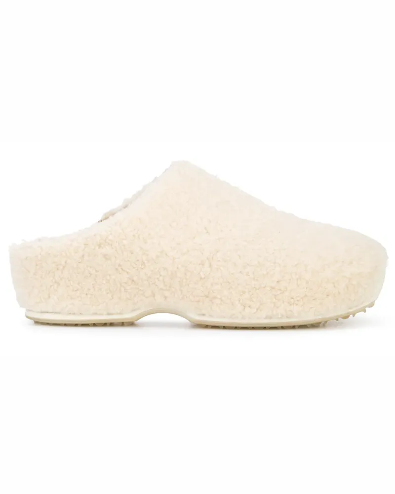 Rosetta Getty Sneakers mit Shearling - Weiß Weiß
