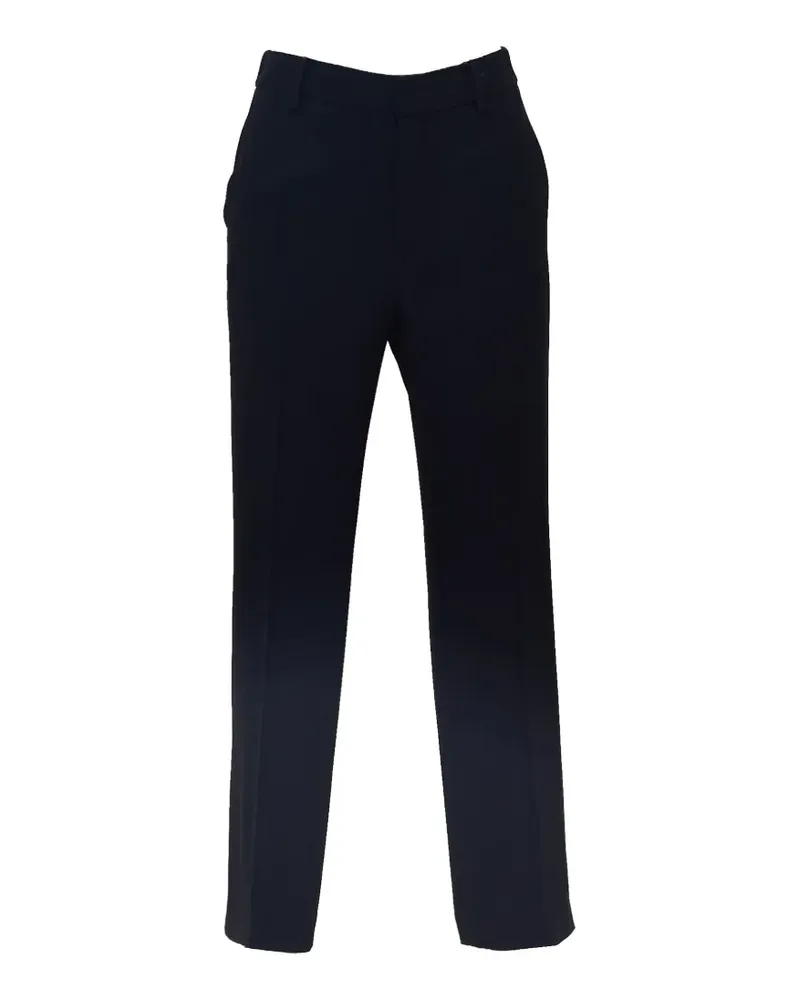 N° 21 Gerade Hose mit elastischem Bund - Schwarz Schwarz
