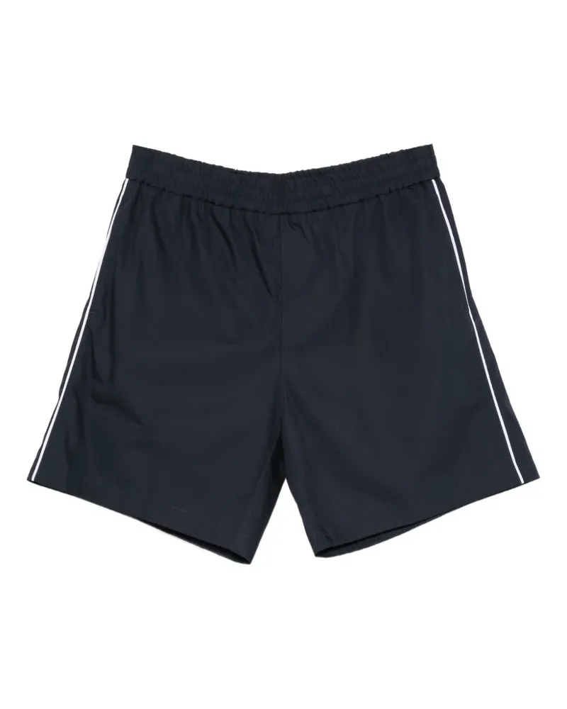 Iceberg piped-trim shorts - Blau Blau
