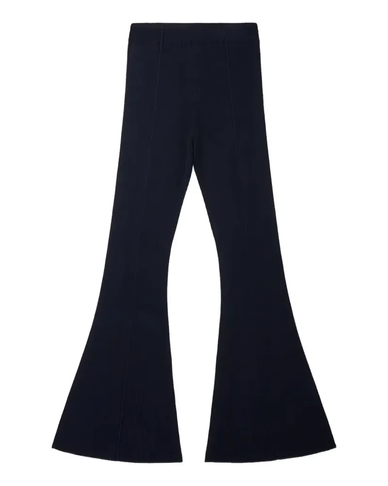 CFCL flared knit trousers - Blau Blau