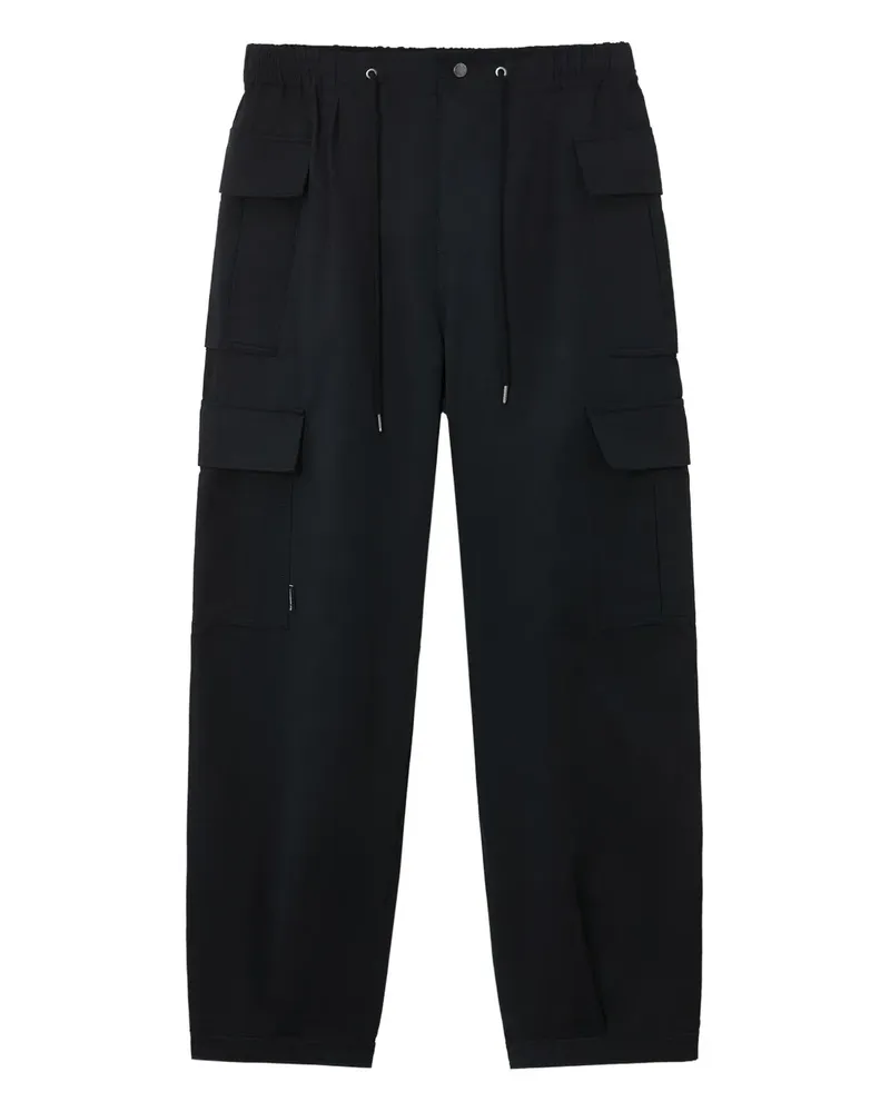 FIVE CM Cargohose mit Kordelzug - Schwarz Schwarz