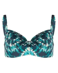 Marlies Dekkers Bikinioberteil mit Batikmuster Blau