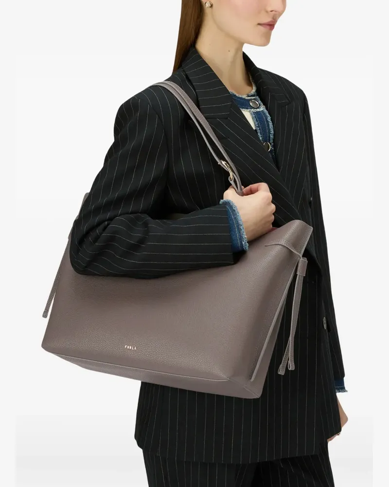 Furla Großer Ava Shopper - Grau Grau