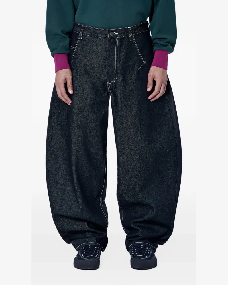 Entire Studios Ascent wide-leg jeans - Schwarz Schwarz