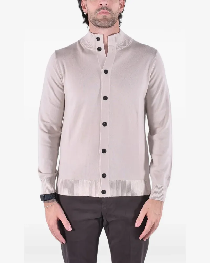 MC2 Saint Barth Savile Cardigan mit Knöpfen - Nude Nude