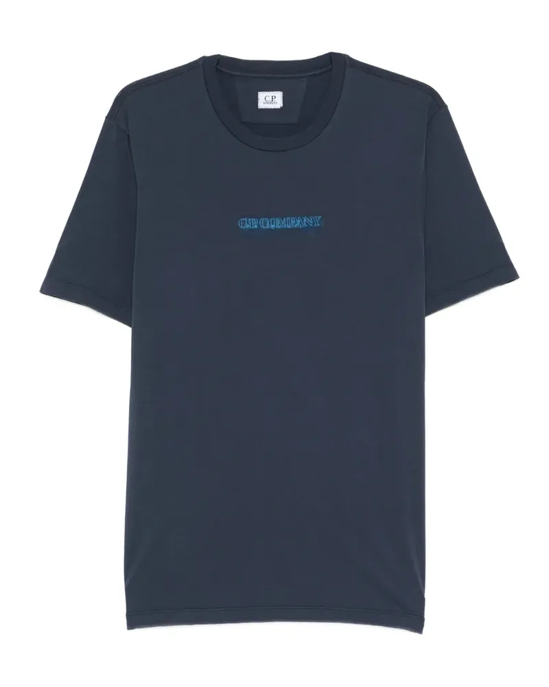 C.P. Company logo T-shirt - Blau Blau