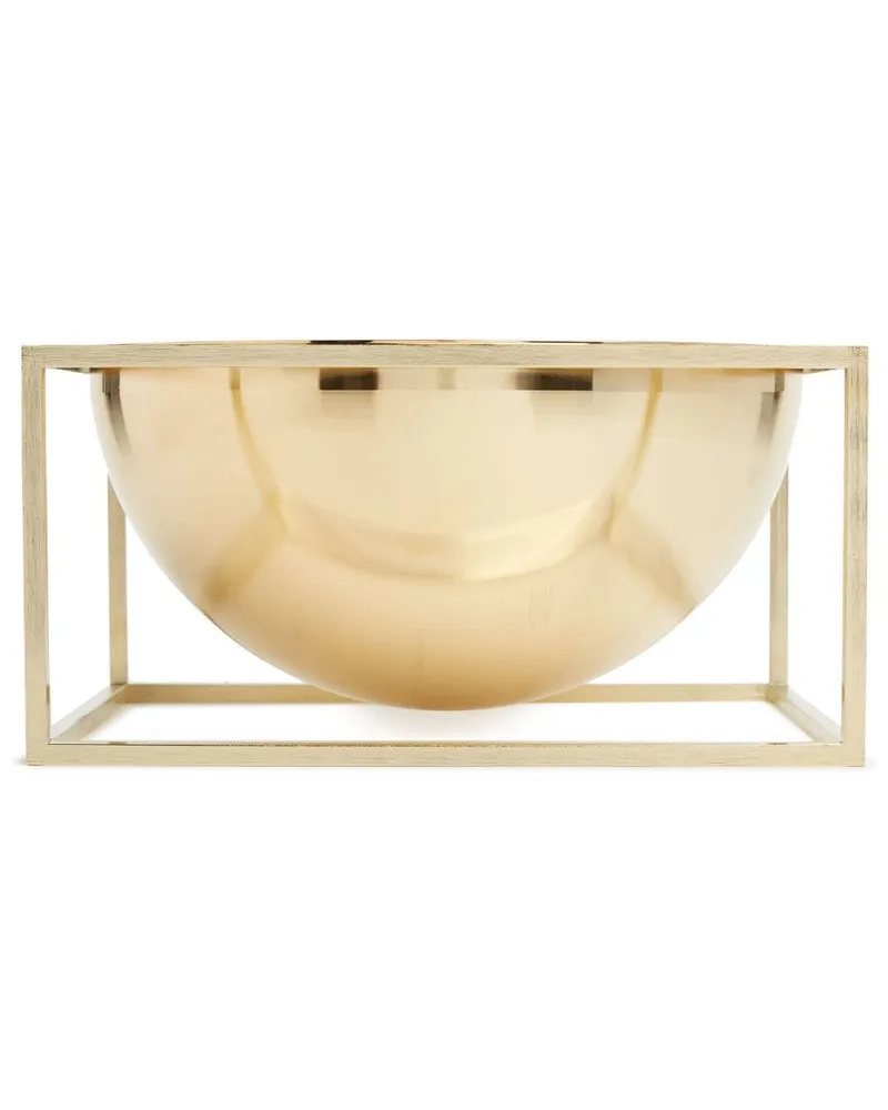 Audo Kubus Schale - Gold Gold