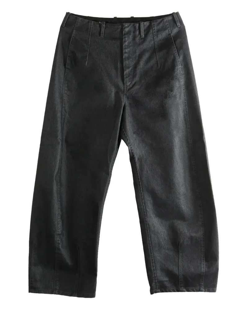 Omar Afridi wide-leg trousers - Schwarz Schwarz