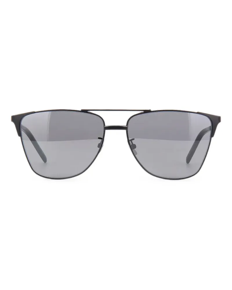 Saint Laurent square-frame sunglasses - Schwarz Schwarz