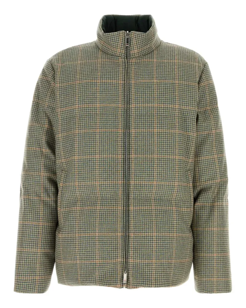 Thom Browne houndstooth down jacket - Grün Grün