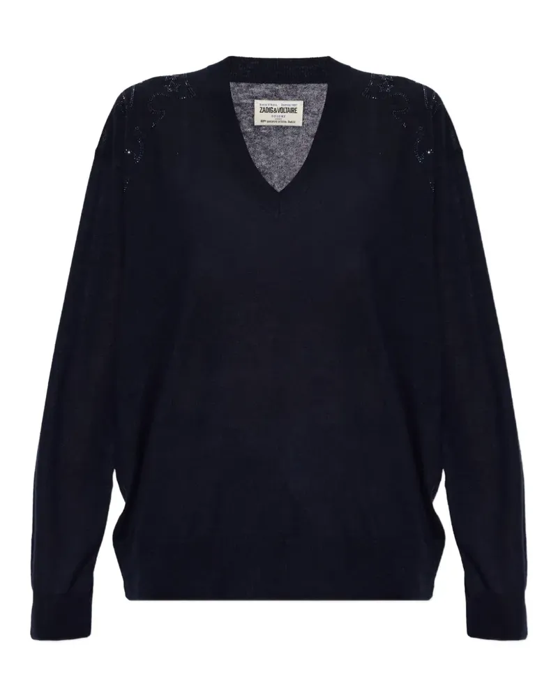Zadig & Voltaire Verzierter Pullover - Blau Blau