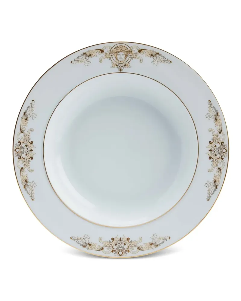 Versace Medusa Gala Teller (22cm) - Weiß Weiß