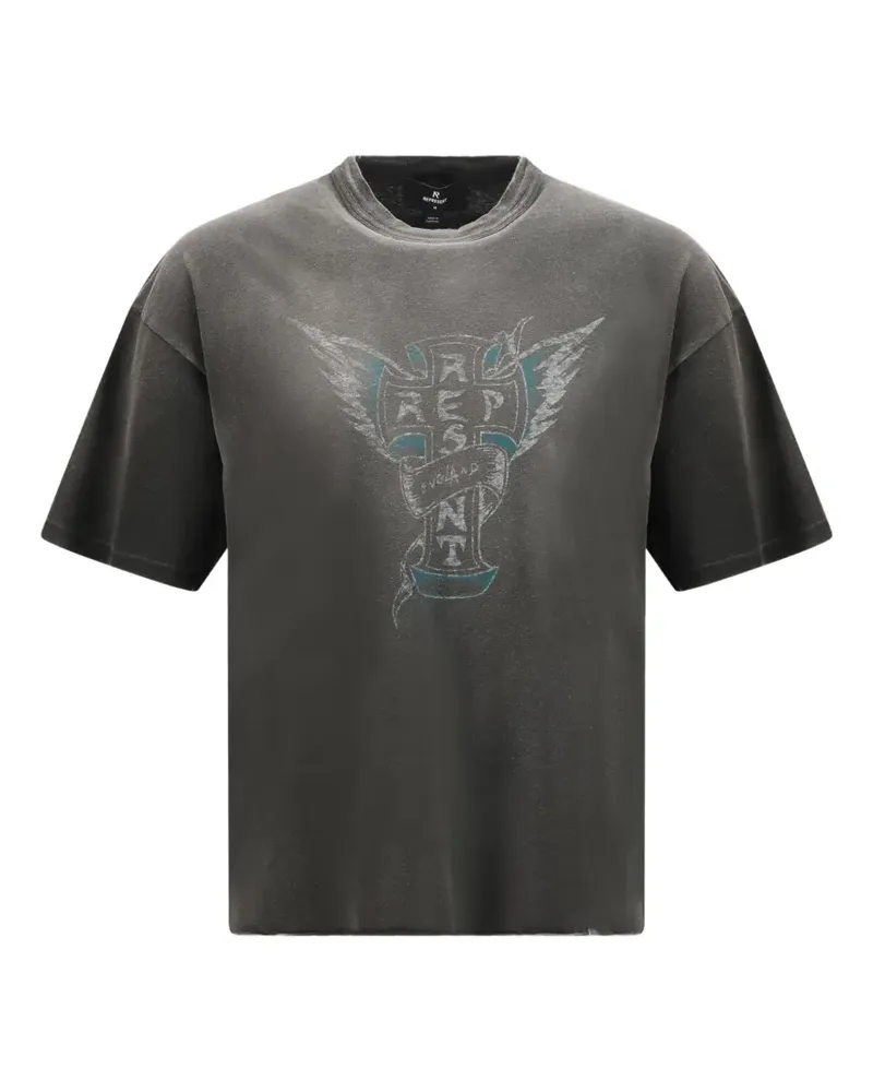 REPRESENT Westside graphic-print T-shirt - Grau Grau