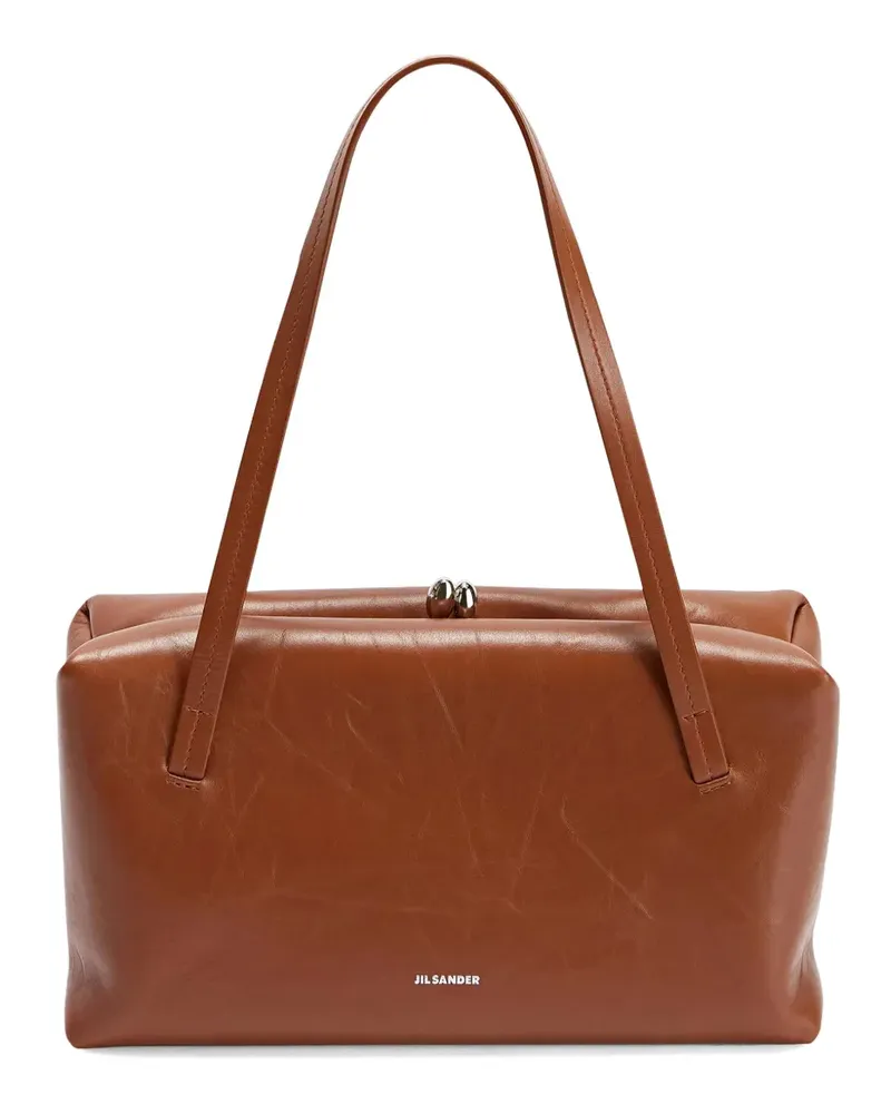 Jil Sander Kleine Goji Pillow Schultertasche - Braun Braun