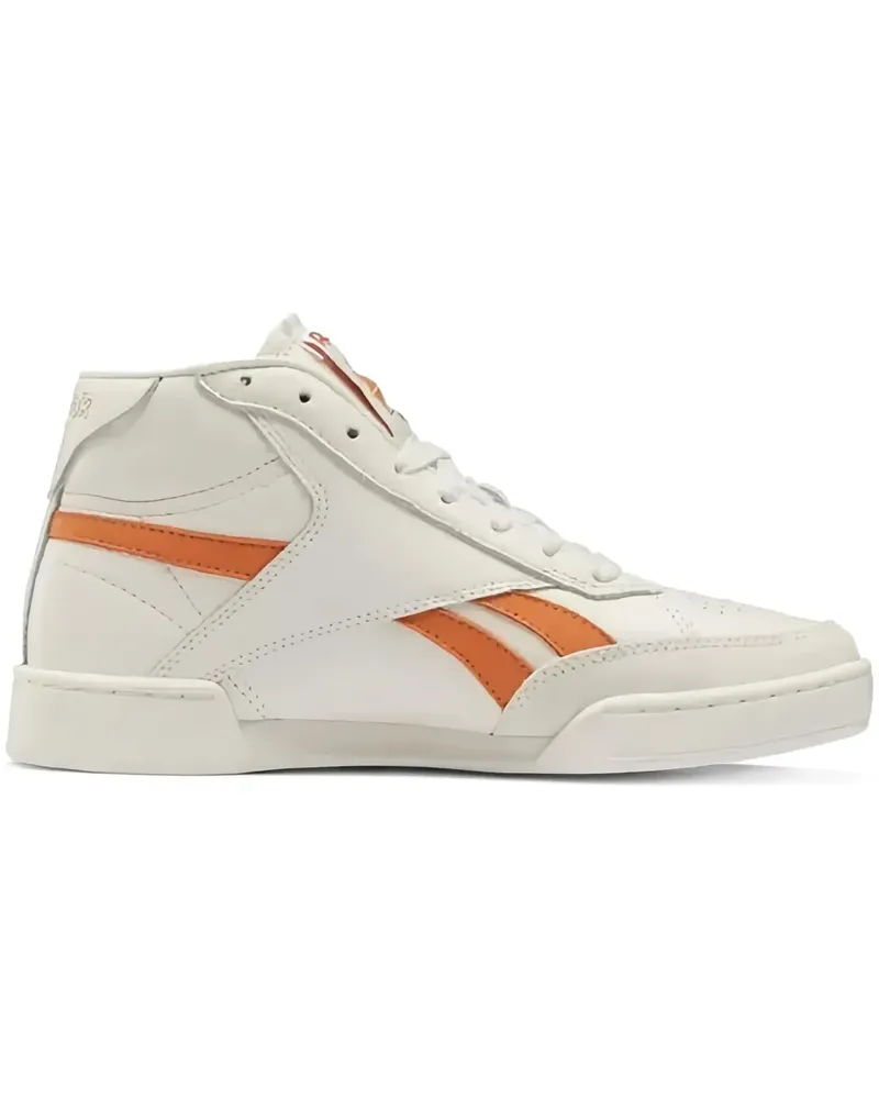 Reebok Club C Form High Chalk/Burnt Orange Sneakers - Weiß Weiß