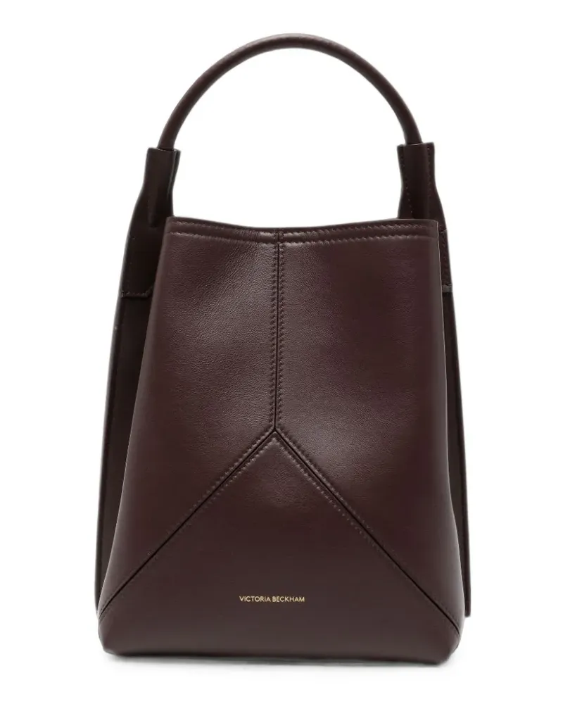 Victoria Beckham Beuteltasche mit Kontrasteinsatz - Rot Rot