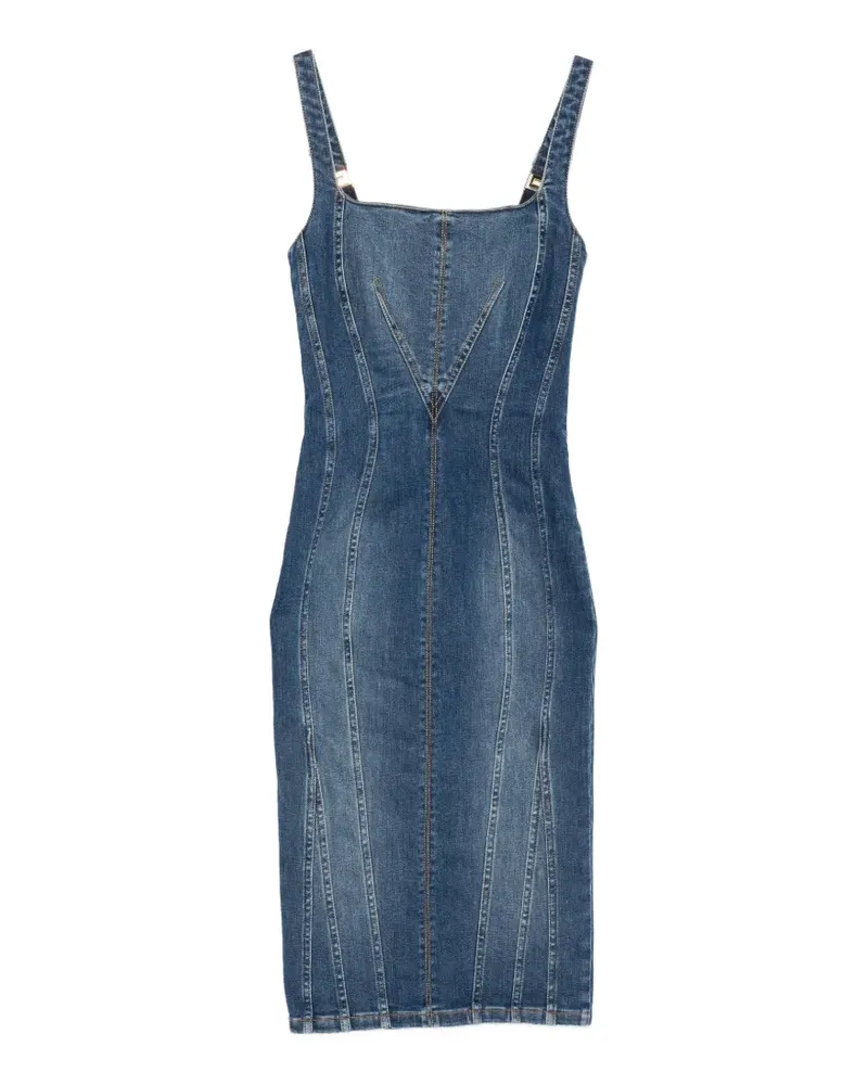 Elisabetta Franchi Kleid mit Einsätzen - Blau Blau