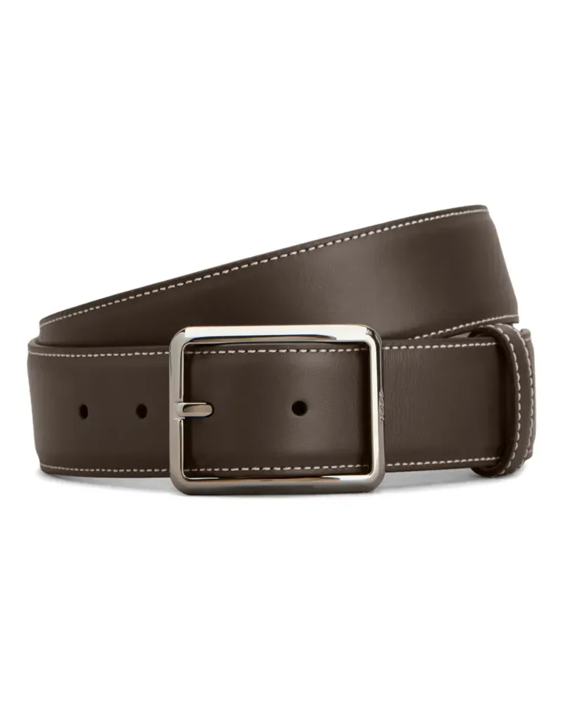 TOD'S Gürtel mit eckiger Schnalle - Braun Braun
