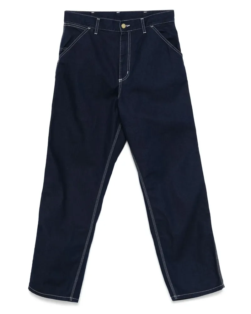 Carhartt WIP Single Knee Hose - Blau Blau