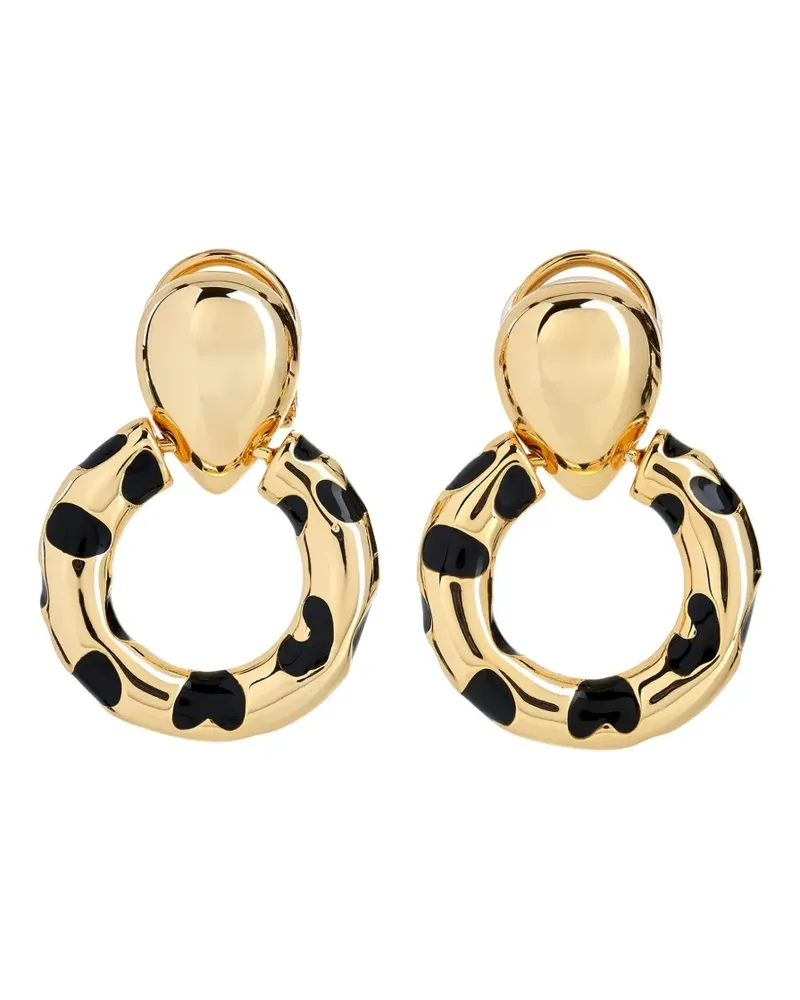 Kenneth Jay Lane Polierte Ohrstecker - Gold Gold