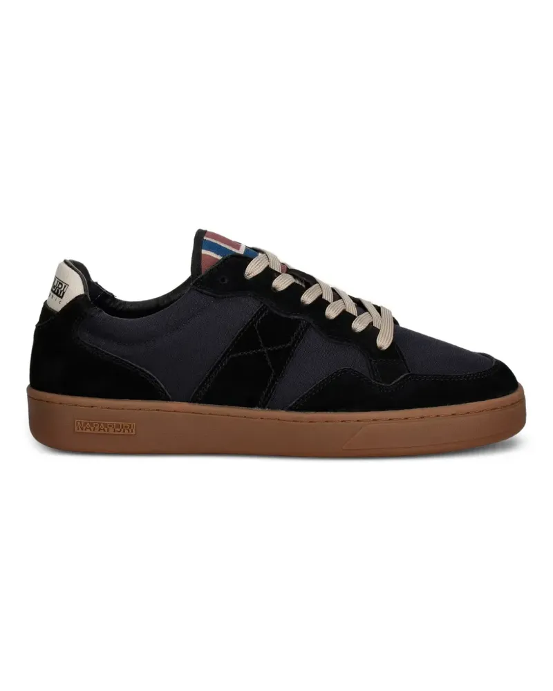 Napapijri Diomede Sneakers mit Wildledereinsätzen - Schwarz Schwarz