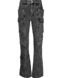 Isabel Marant Jeans in Distressed-Optik Schwarz