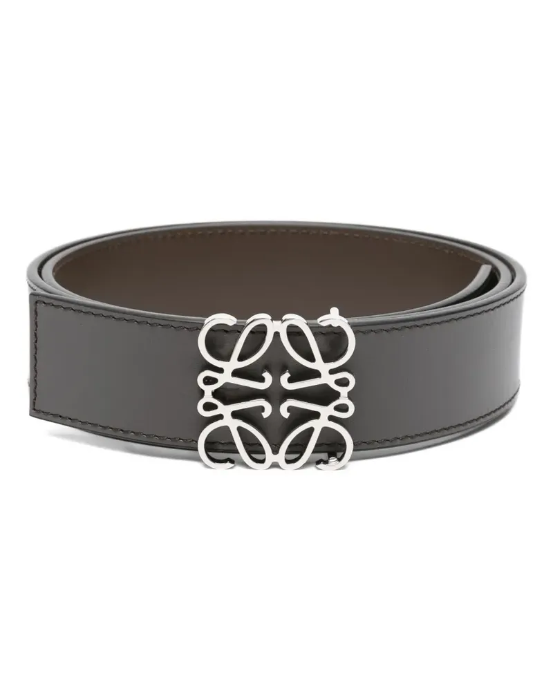 Loewe Reversible Anagram Gürtel - Grau Grau
