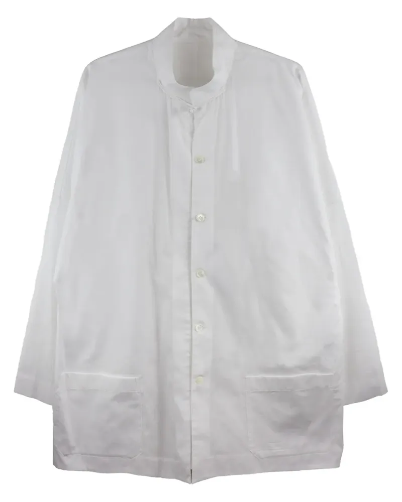Yohji Yamamoto 100 Hemd - Weiß Weiß