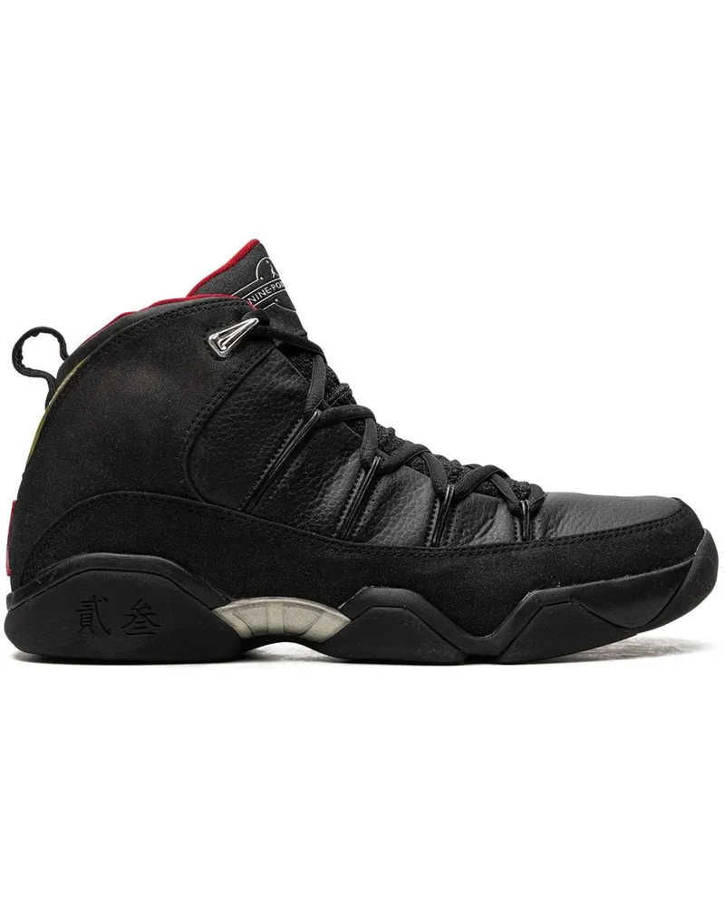 Jordan Air  9.5 Charcoal Sneakers - Schwarz Schwarz