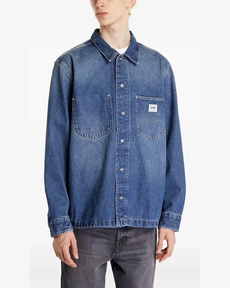 Lee faded-wash denim jacket - Blau Blau