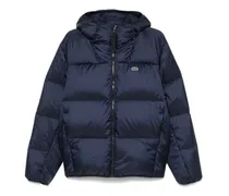 Gefütterte Kapuzenjacke - Blau