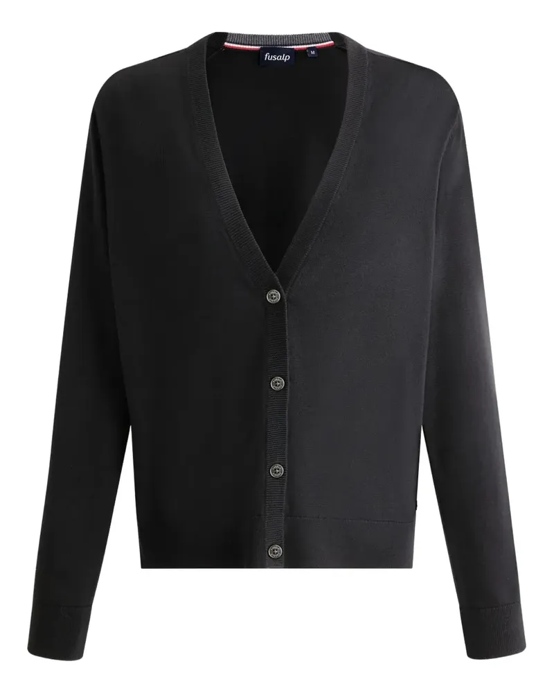 FUSALP Leovra Cardigan - Schwarz Schwarz