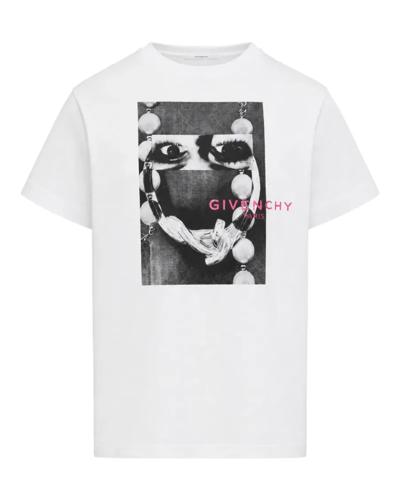 Givenchy T-Shirt mit grafischem Print - Weiß Weiß