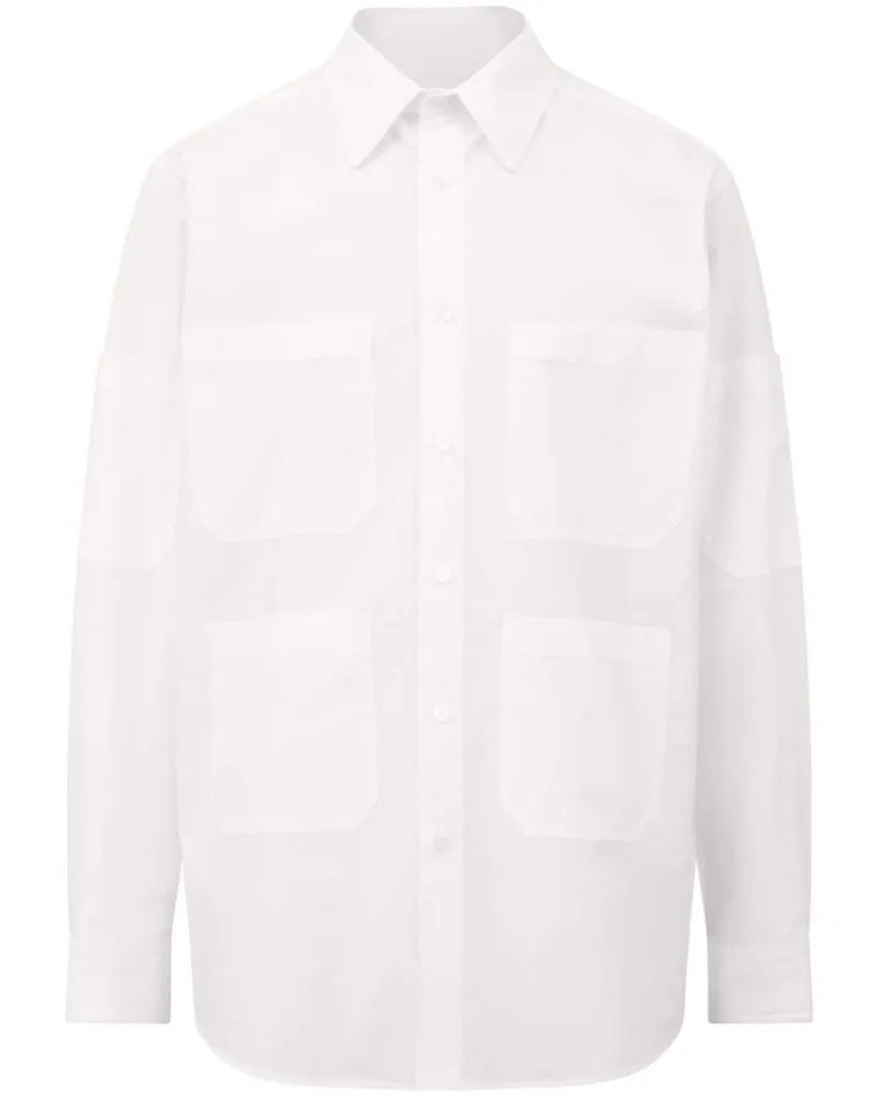 Maison Margiela Cotton poplin shirt - Weiß Weiß