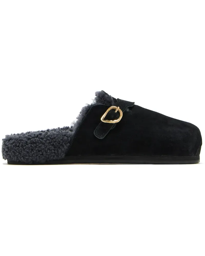Ancient Greek Sandals Vasilitsa Slipper - Schwarz Schwarz