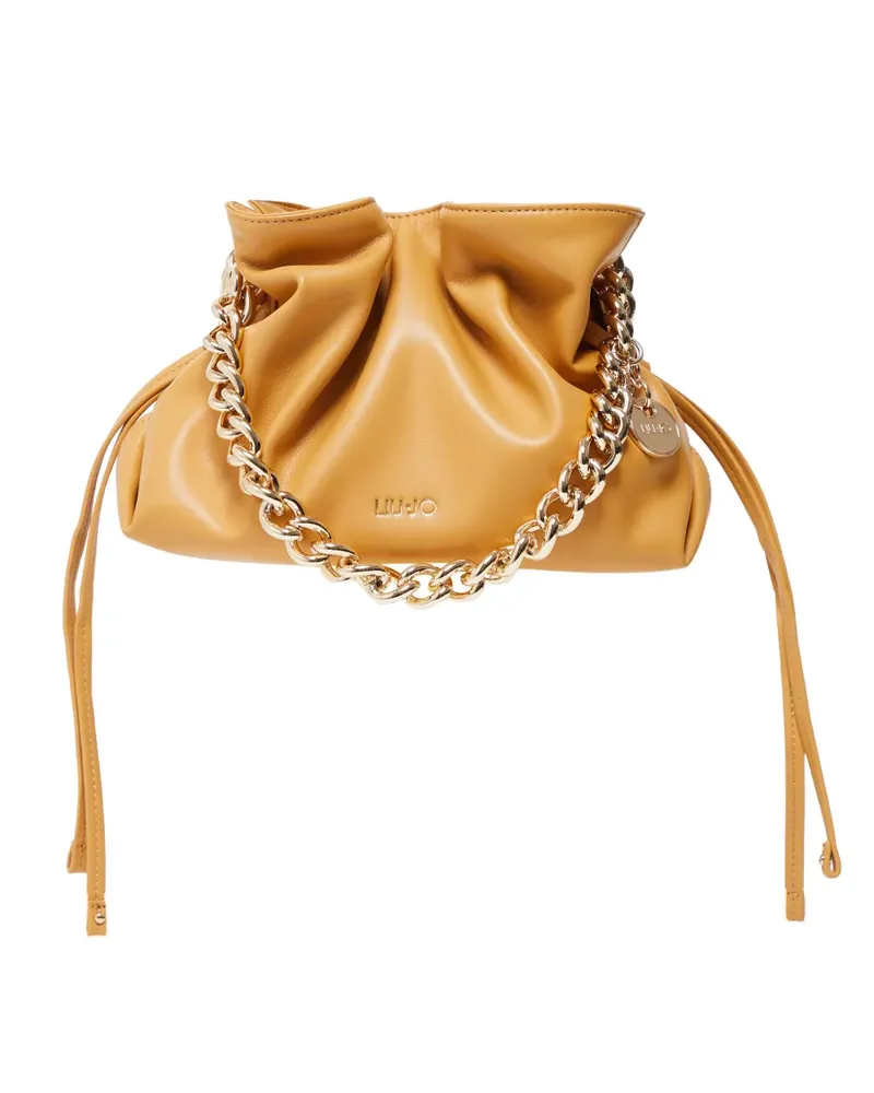 Liu Jo Kleine Riccy Schultertasche - Gelb Gelb