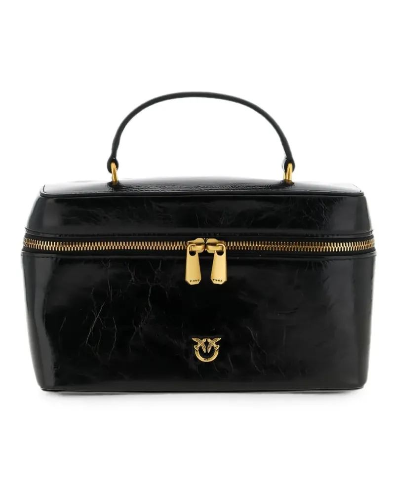 Pinko Love Birds Kosmetiktasche - Schwarz Schwarz