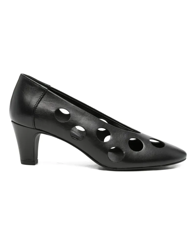 Paloma Wool Uma Dot cut-out leather pumps - Schwarz Schwarz