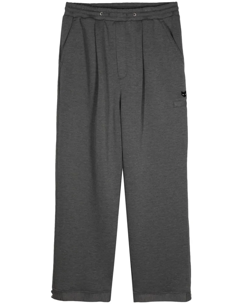 SONGZIO Weite Panther Jogginghose - Grau Grau