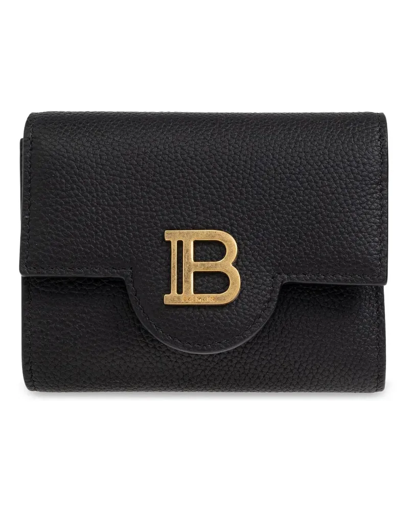 Balmain Klassisches Portemonnaie - Schwarz Schwarz