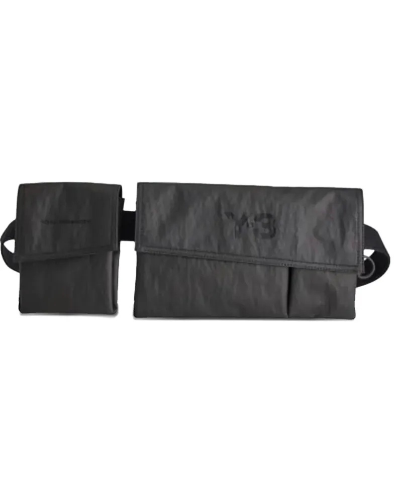 Y-3 flap-pocket shoulder bag - Schwarz Schwarz