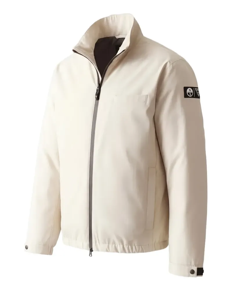 Guess Windbreaker mit Logo-Patch - Nude Nude