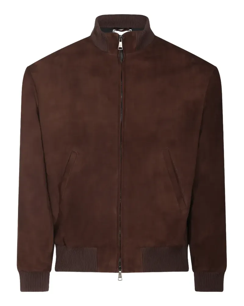 Tagliatore Jacke aus Wildleder - Braun Braun