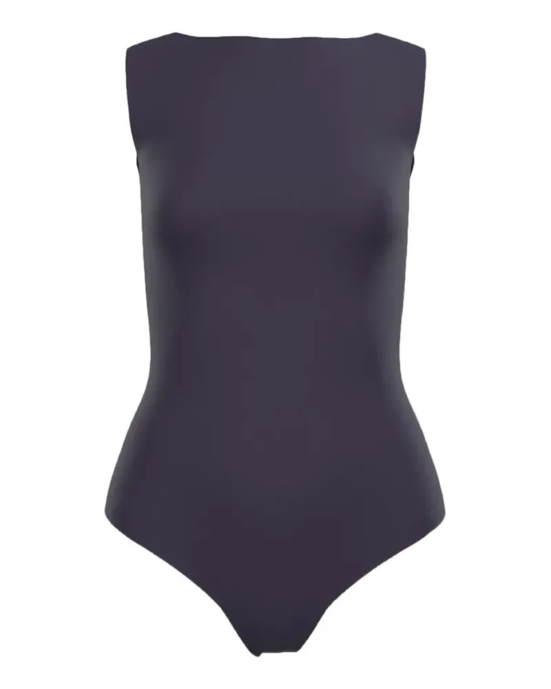 Wolford circular-knit sleeveless bodysuit - Blau Blau