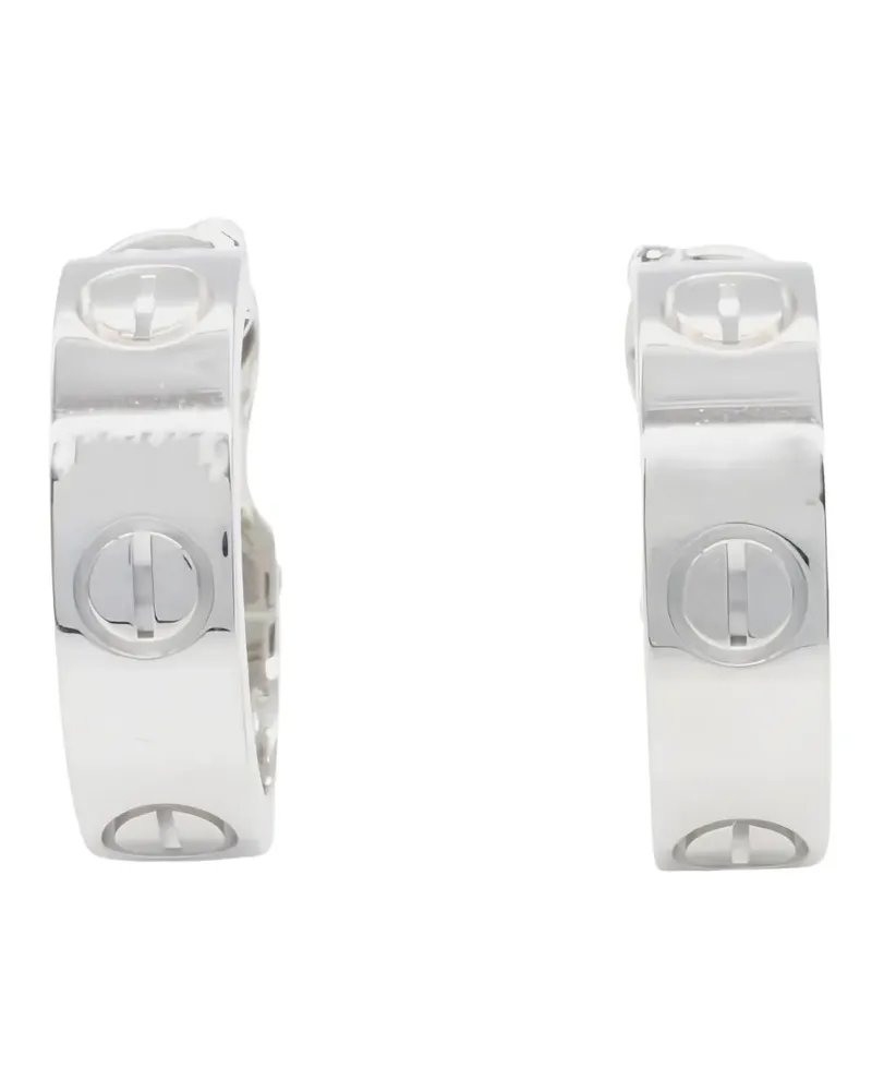 Cartier 2010s Love earrings - Silber Silber