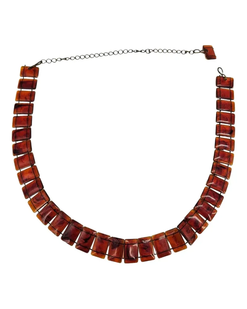 Madison 1970s tortoiseshell-effect belt - Silber Silber