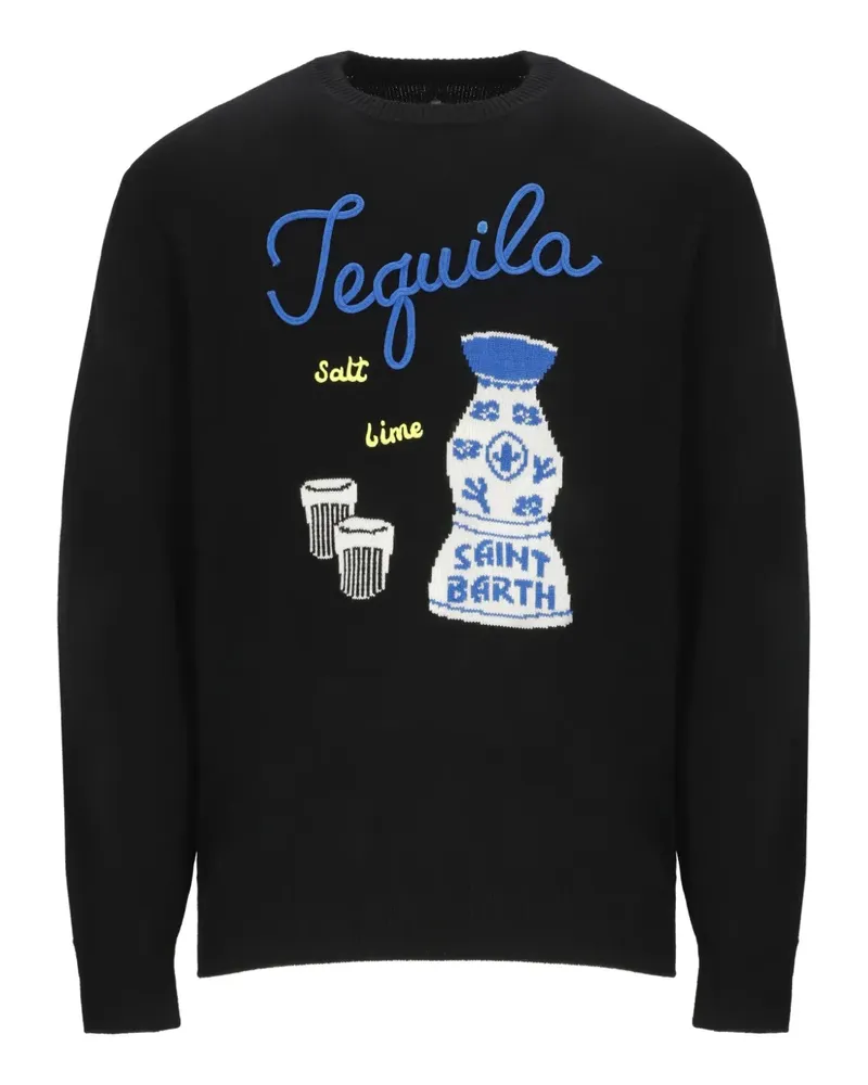 MC2 Saint Barth crew-neck embroidered sweater - Schwarz Schwarz