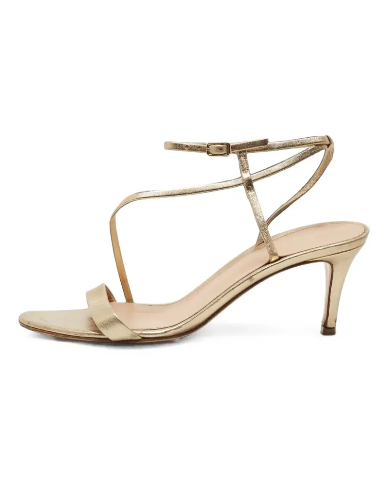Gianvito Rossi Sandalen mit Knöchelriemen - Gold Gold