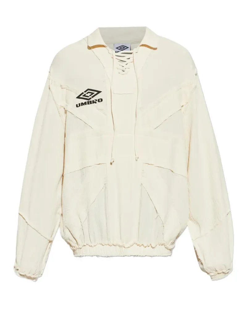 Umbro lace-up long-sleeved sweatshirt - Nude Nude